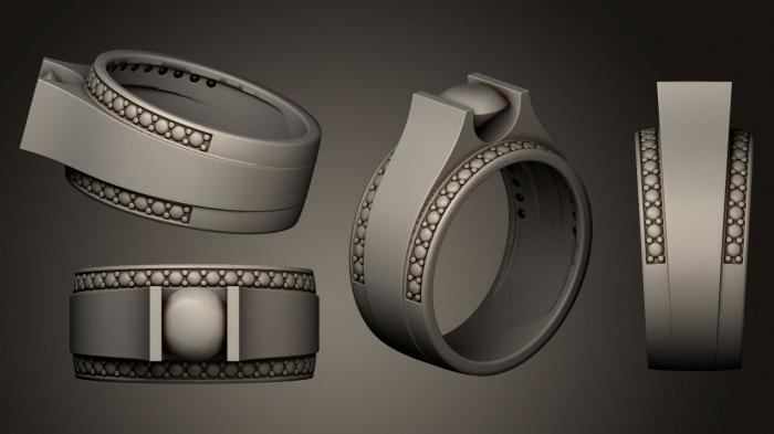 Jewelry rings (JVLRP_0115) 3D model for CNC machine